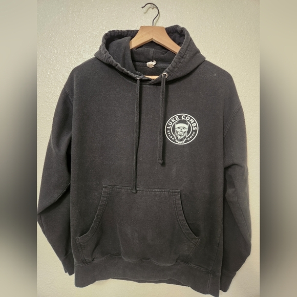 Independent Trading Compay Luke Combs Bootlegger Black Hoodie Size M - Picture 1 of 8